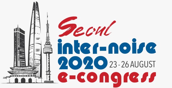 INTER-NOISE 2020 (Seul - Korea), será realizado online do 23 ao 26 de agosto de 2020.